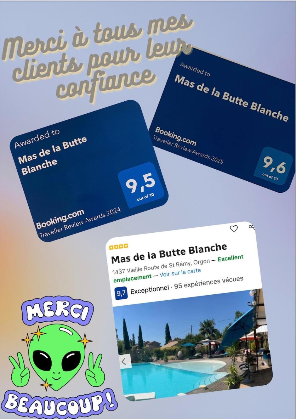 Mas De La Butte Blanche Bed & Breakfast Orgon Exterior foto